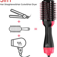 2-in-1 Ionic Hot Air Brush