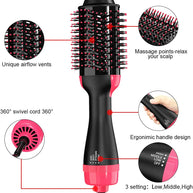 2-in-1 Ionic Hot Air Brush