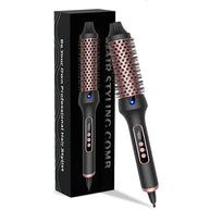 Heated styling brush 3-in-1