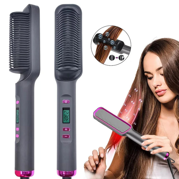 Professional heated comb