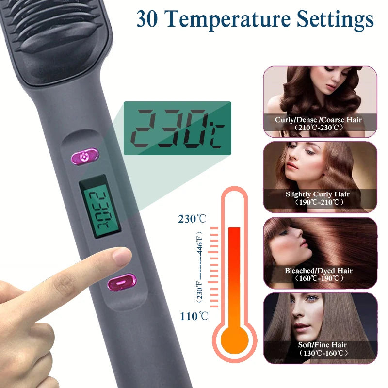 Professional Heated Comb – Effortless Perfection