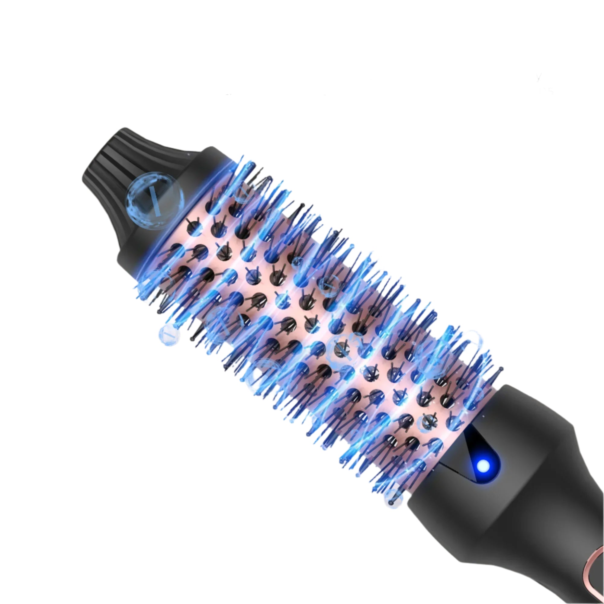 Heated styling brush 3-in-1