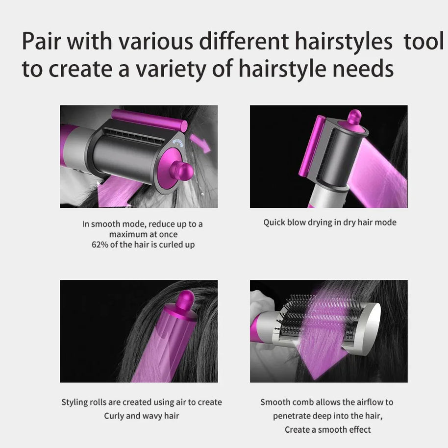 Pro Hair Styler Set (6-in-1 & 4-in-1)